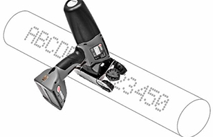 金屬噴碼機 EBS手持噴碼機在合金工具鋼噴碼標識應用