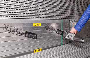 鋼架、網架結構噴碼——一機搞定，智能便捷！